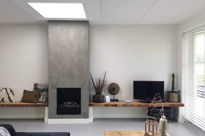 Minerale gietvloeren