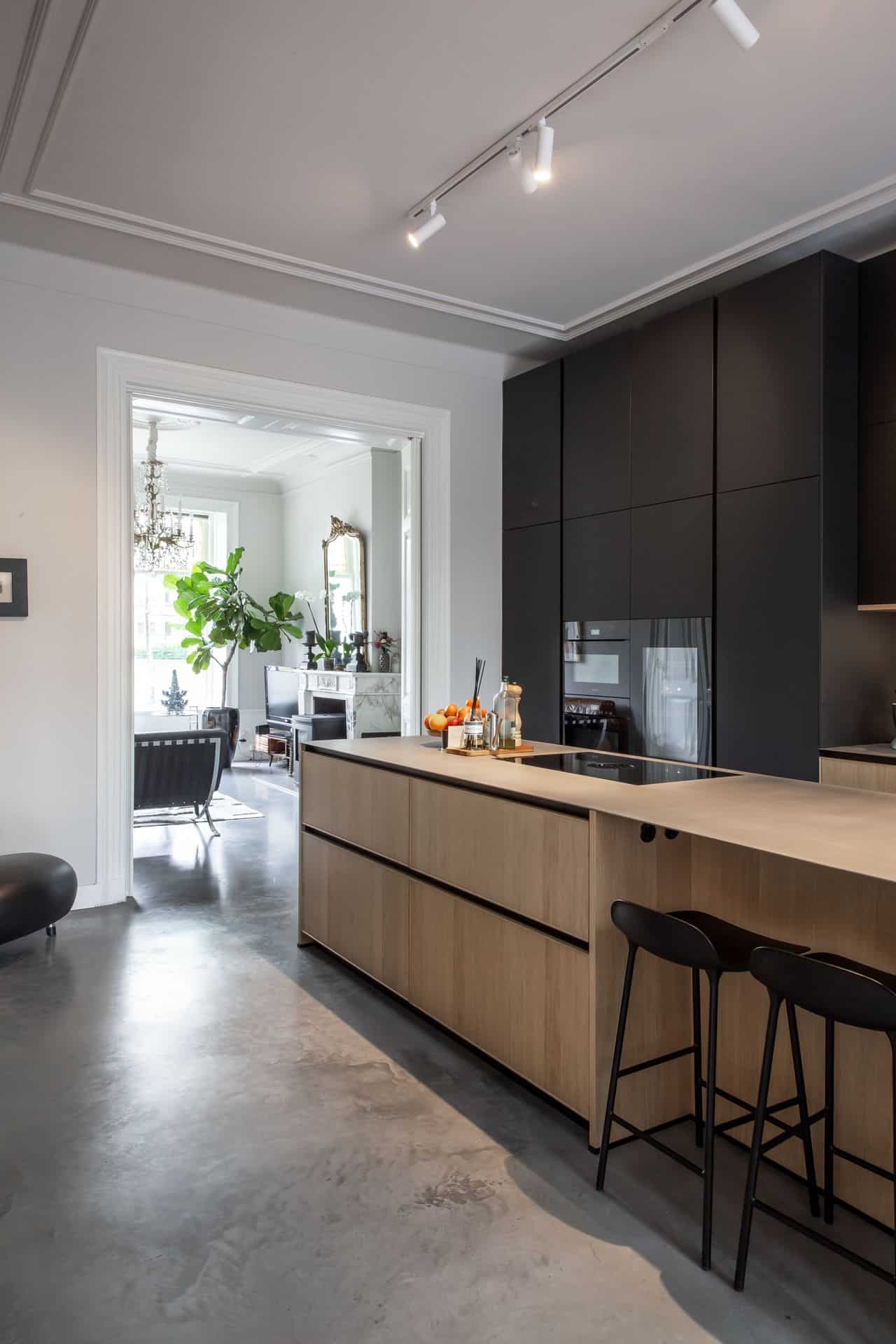 houten keuken herenhuis