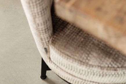 Gevlinderde woonbetonvloer nieuwbouwhuis Cothen