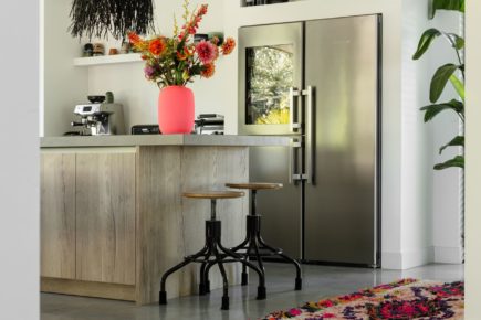 Gevlinderde woonbeton vloer in Driehuis