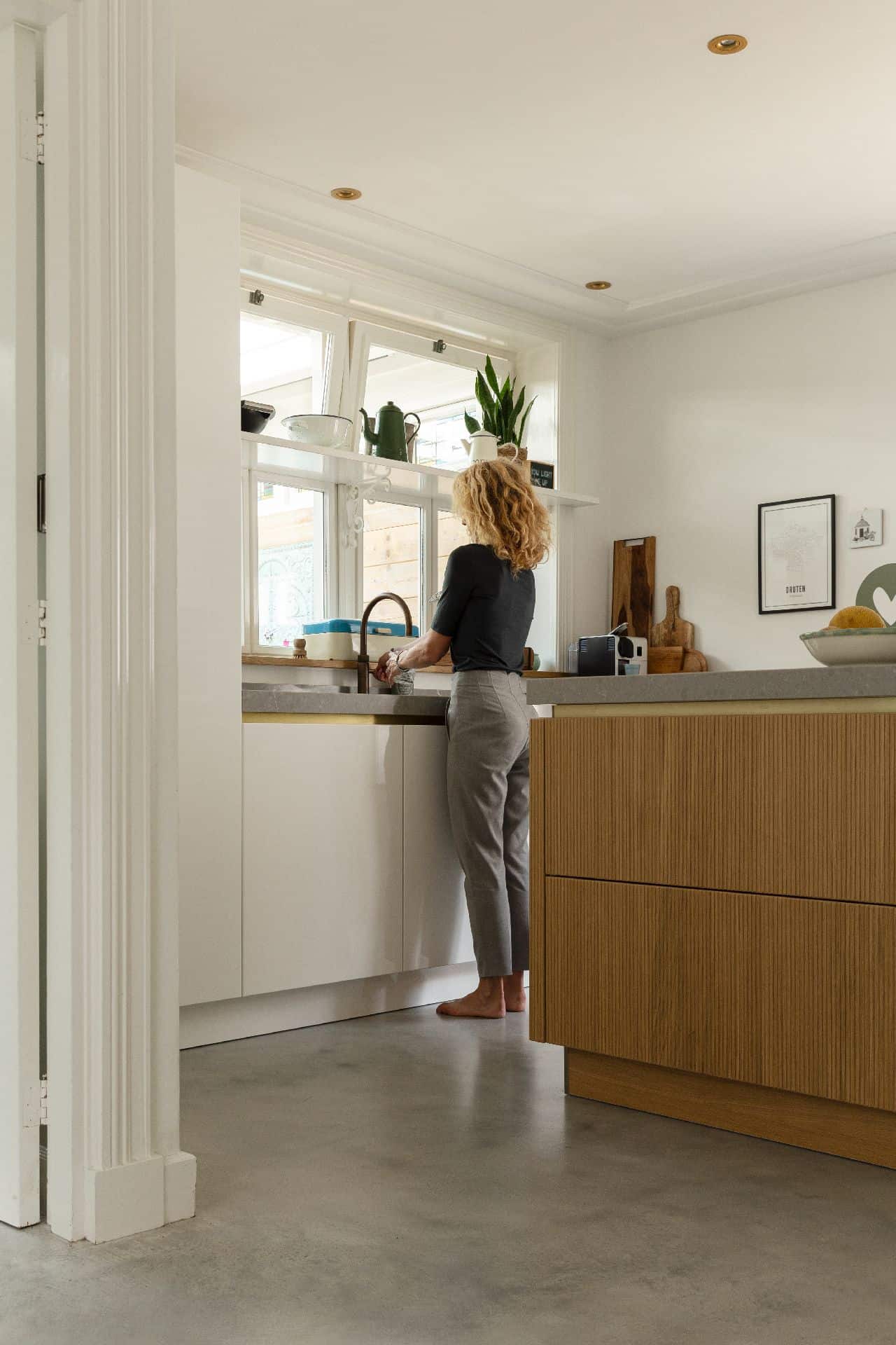 Italiaanse betonlook vloer Bologne