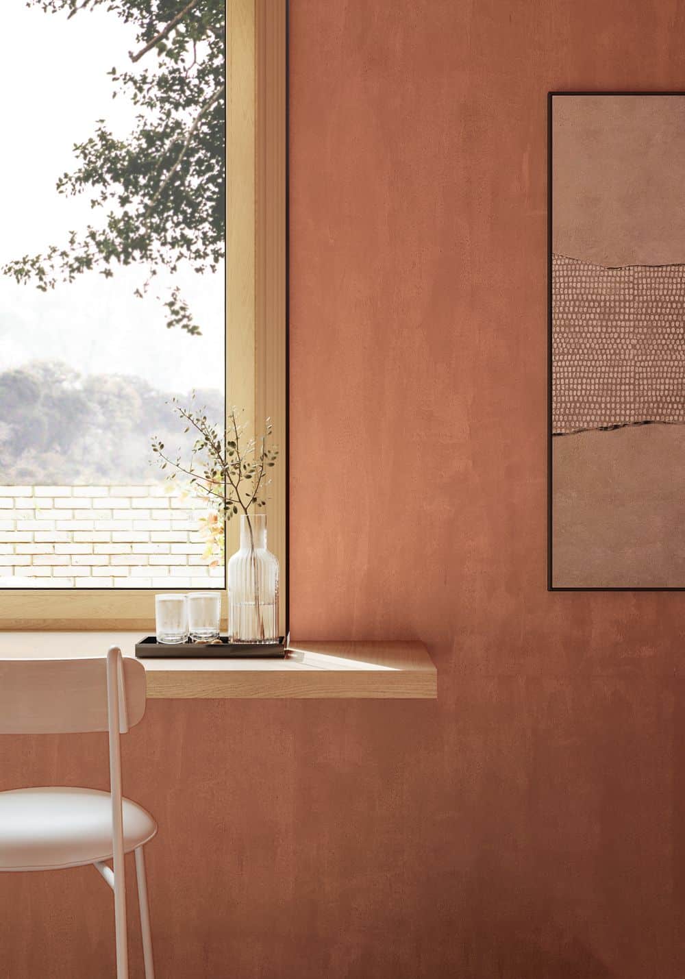 kalk wanden, natuurlijke wandafwerking