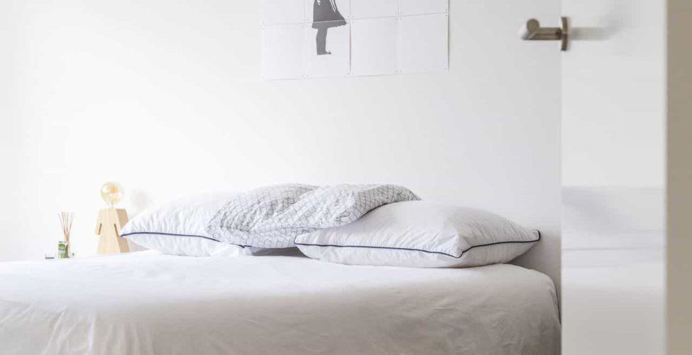 PU gietvloer in de slaapkamer in Zeist.