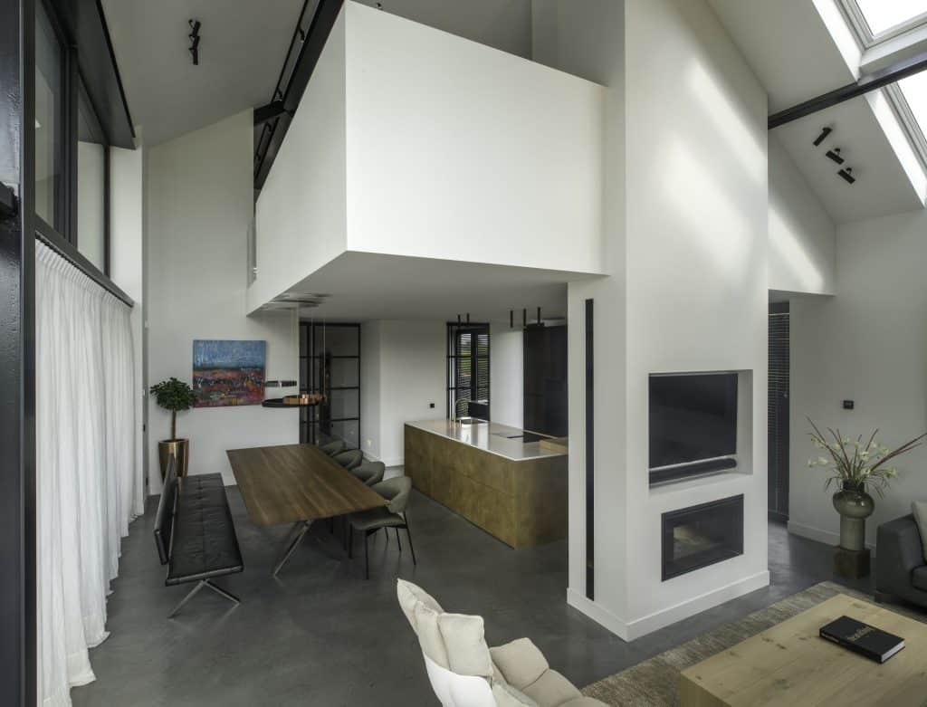 betonvloer schuurwoning