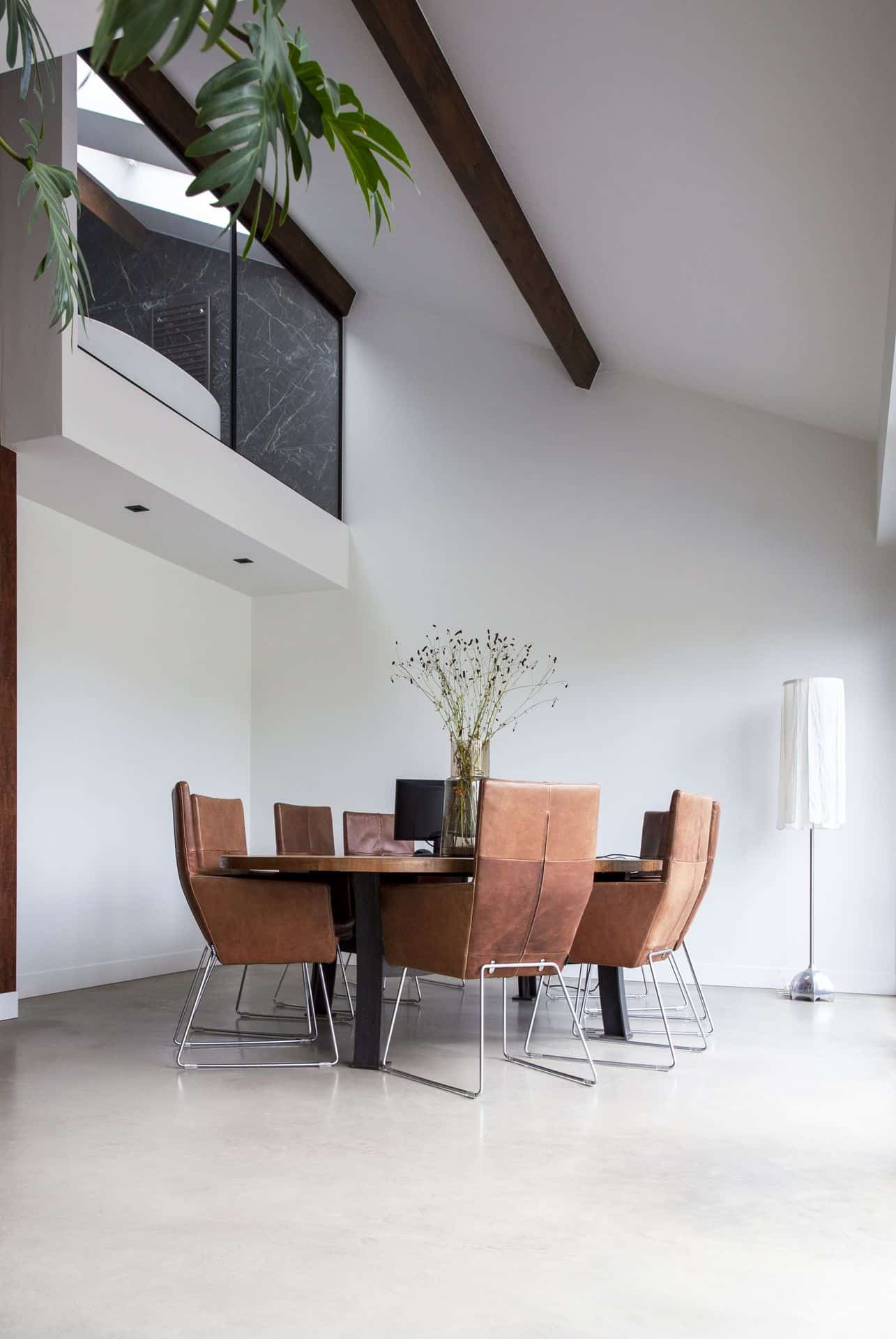 betonnen vloeren, gevlinderd beton design, design betonvloer