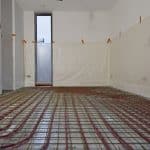vloerverwarming in beton, vloerverwarming in betonvloer