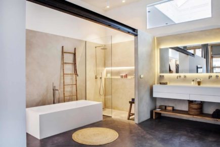 Gevlinderde woonbeton vloer in Leiden