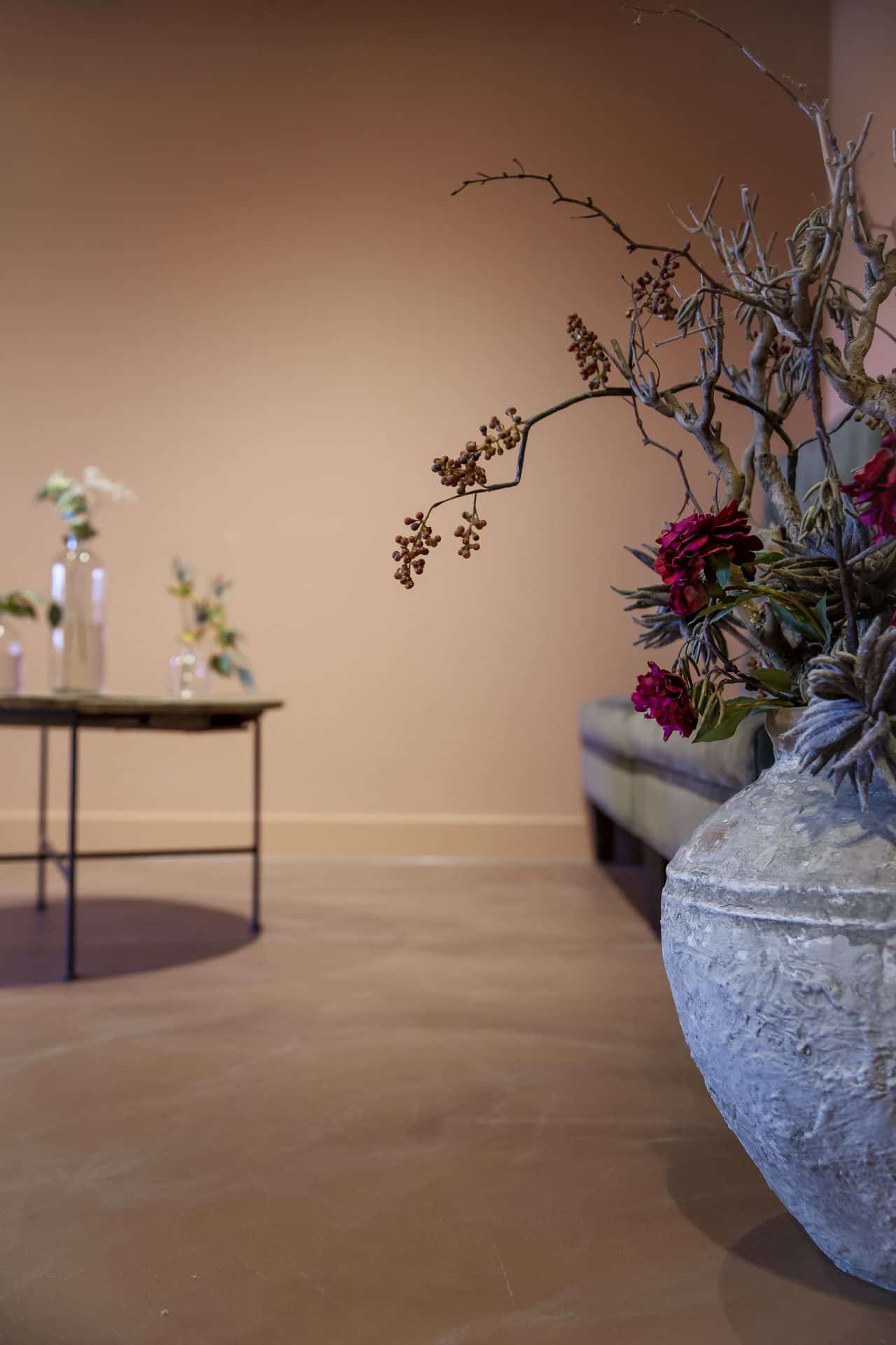 betonlook gietvloer vloerverwarming metallic Willem Designvloeren