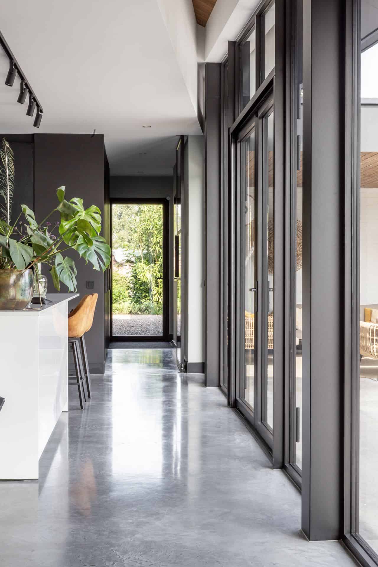 Gevlinderde betonvloer in Nuenen